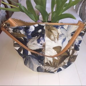 Floral leather bag Mauricio